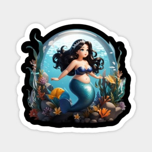 Sirenas Mermaid Plus Size Princess Magnet