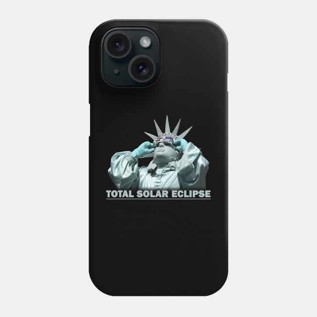 american liberty total eclipse Phone Case by Illustration Planet