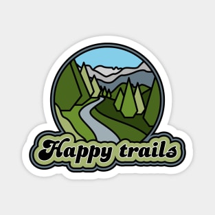 Happy Trails Magnet