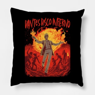 Dante's Disco Inferno Pillow