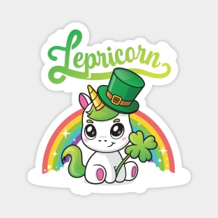 Lepricorn - Leprechaun Unicorn Magnet