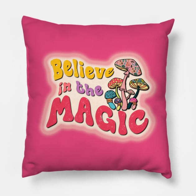 Believe In The Magic Pillow by Okanagan Outpost