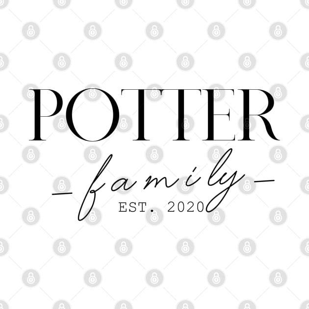 Potter Family EST. 2020, Surname, Potter by ProvidenciaryArtist