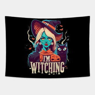 Im witching halloween Tapestry