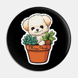 Bichon Frise Pin