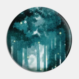 Magic forest Pin