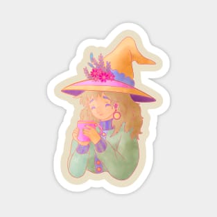 The Cozy Witch Magnet