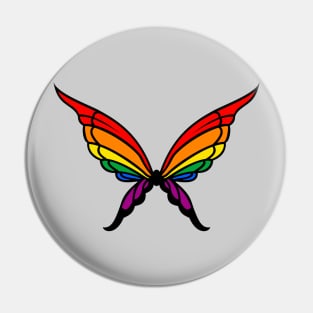 Gay/Pride Butterfly Pin