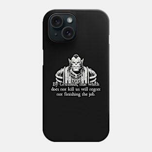 Orc Cleric Phone Case