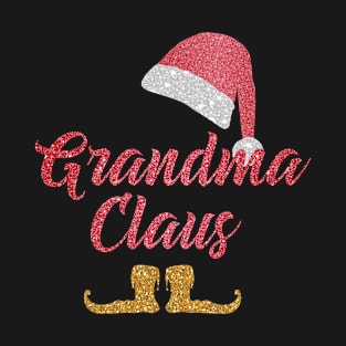 Funny Santa Grandma Claus Merry Christmas Gift for Men Women T-Shirt