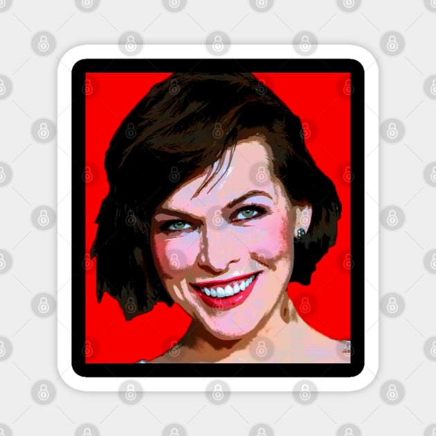 milla jovovich Magnet by oryan80