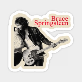 Bruce Springsteen retro Magnet
