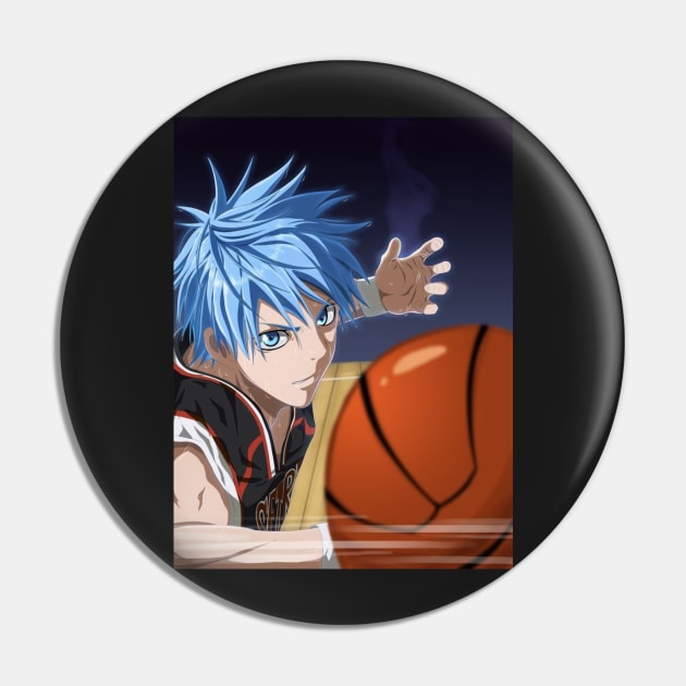 Kuroko's Basketball Pin by GodCruz777