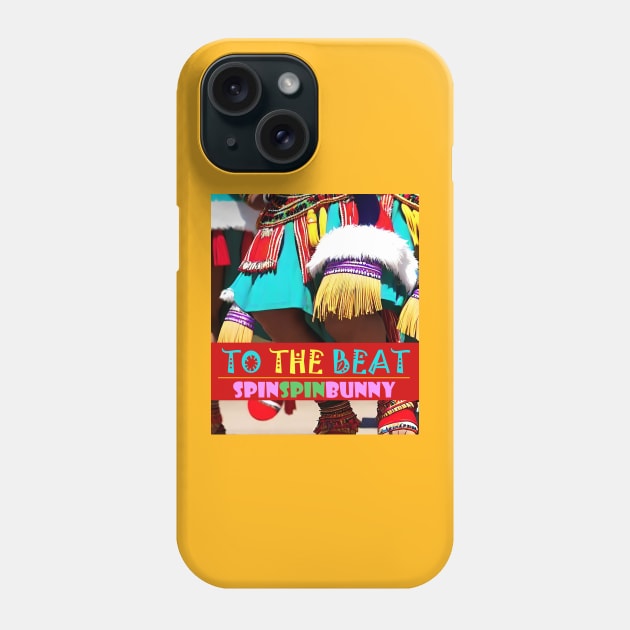 SpinSpinBunny Single 'To the Beat' Artwork Phone Case by SpinSpinBunny