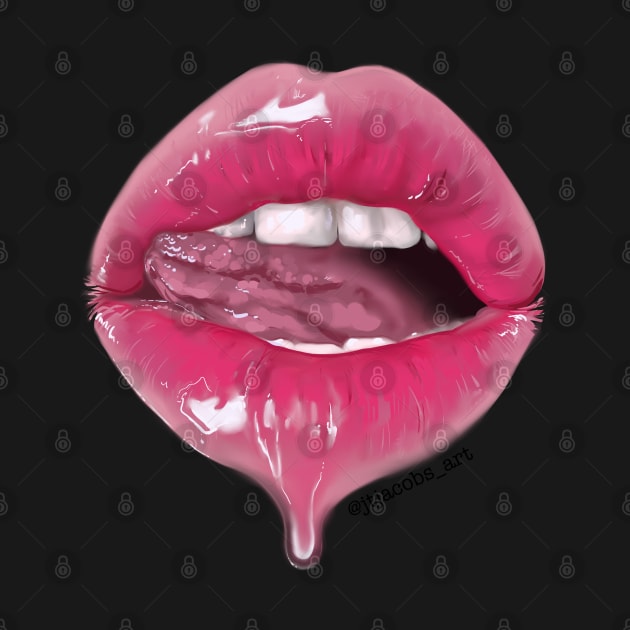 Drippy lips by JJacobs