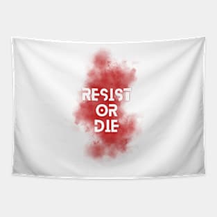 Resist or die Tapestry