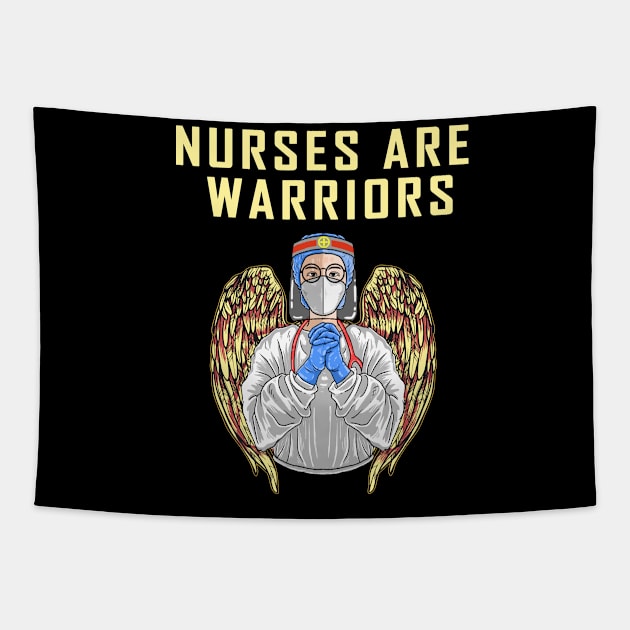 Nurse are Warriors Tapestry by skaterly