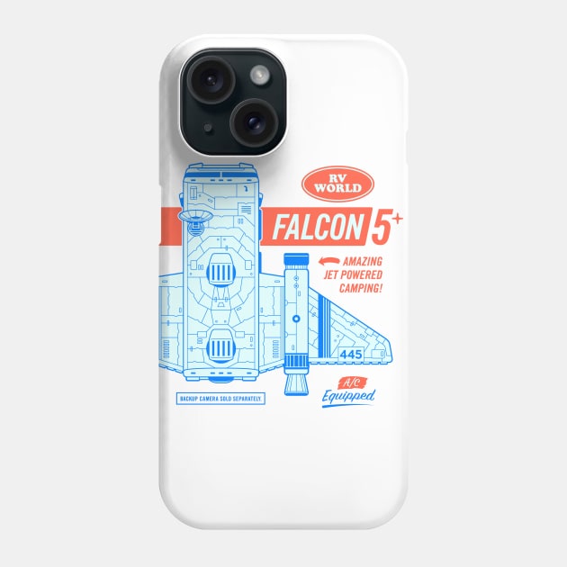 Falcon 5 Phone Case by visualcraftsman