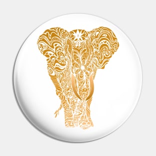 Not a circus golden elephant by #Bizzartino Pin