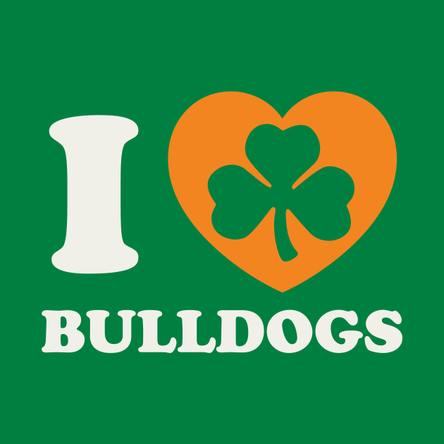 St Patricks Day Bulldog Irish Pride French Bulldog Dad by PodDesignShop