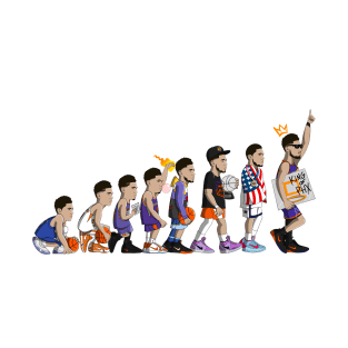 Evolution of Devin Booker T-Shirt