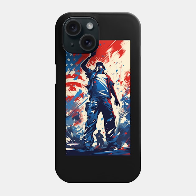 4th of July Phone Case by Art ucef