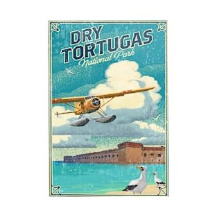 Dry Tortugas National Park Us Vintage Hiking Camping Lover T-Shirt