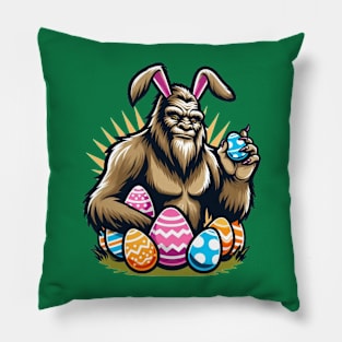 Bigfoot Bunny Pillow