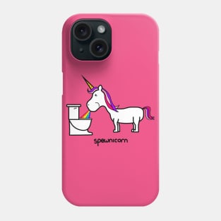 spewnicorn Phone Case