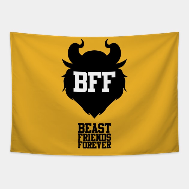 Beast Friends Forever Tapestry by fashionsforfans