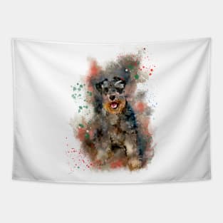 Miniature schnauzer Tapestry