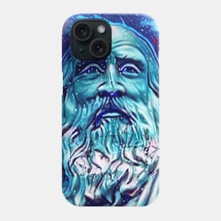 Diogenes Snowy Portrait | Diogenes Artwork 13 Phone Case