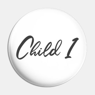 Christmas Family - Child 1 Pin