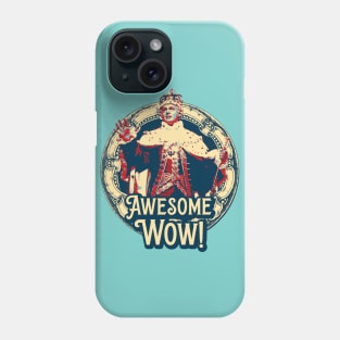 awesome wow hope pop art Phone Case