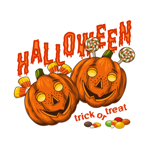 Halloween pumpkin kids by OA_Creation