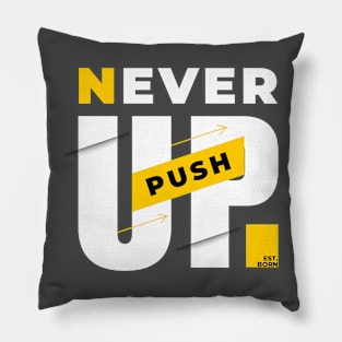 never push up Pillow