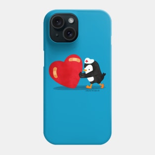 Penguins can fix your heart Phone Case