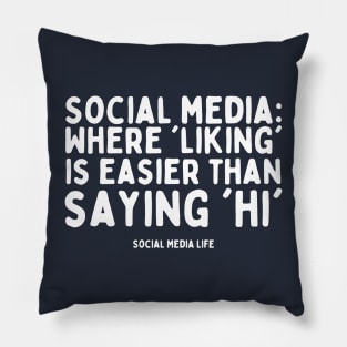 Sarcasm on Social Media - Truth with a Twist Pillow