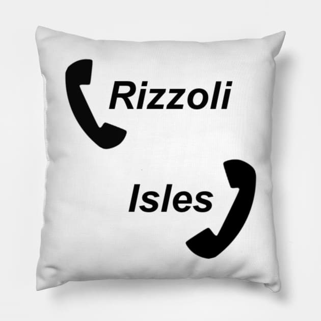 Rizzoli and Isles Pillow by ButterfliesT