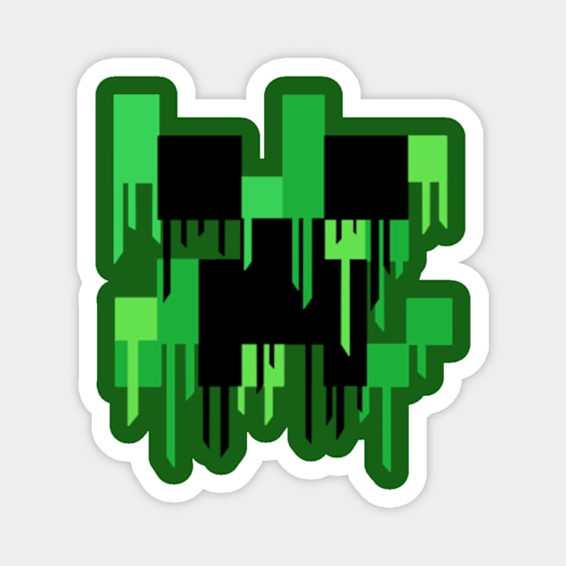 Melting Creeper 1 Magnet by TASCHE