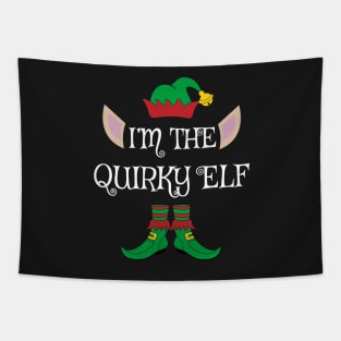 I'm The Quirky Christmas XMas Elf Tapestry