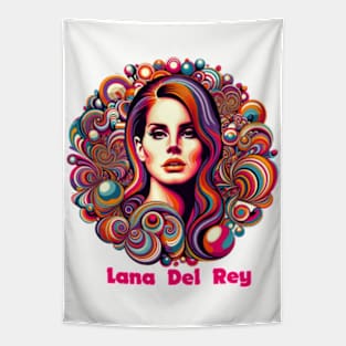 Lana Del Rey - Psychedelic Bubbles Tapestry