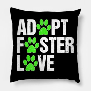 Dog Adoption Rescue Dogs Adopt Cat Shelter Paw Gift Pillow