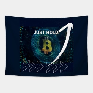 Crypto fan Tapestry