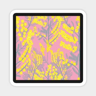 Mimosa tree Magnet