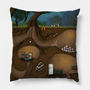 Easter Burrow Pillow