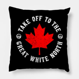 Take Off to the Great White North - Hoser Pillow