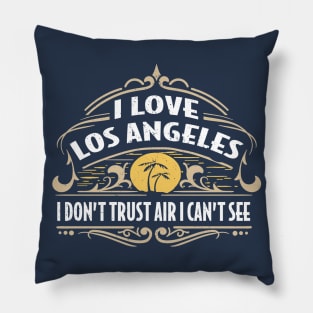 Los Angeles Smog Pillow