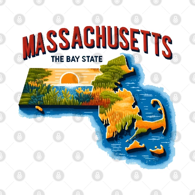 Massachusetts Lover by Americansports