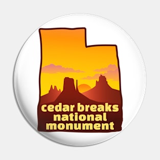 Cedar Breaks National Monument Utah Pin